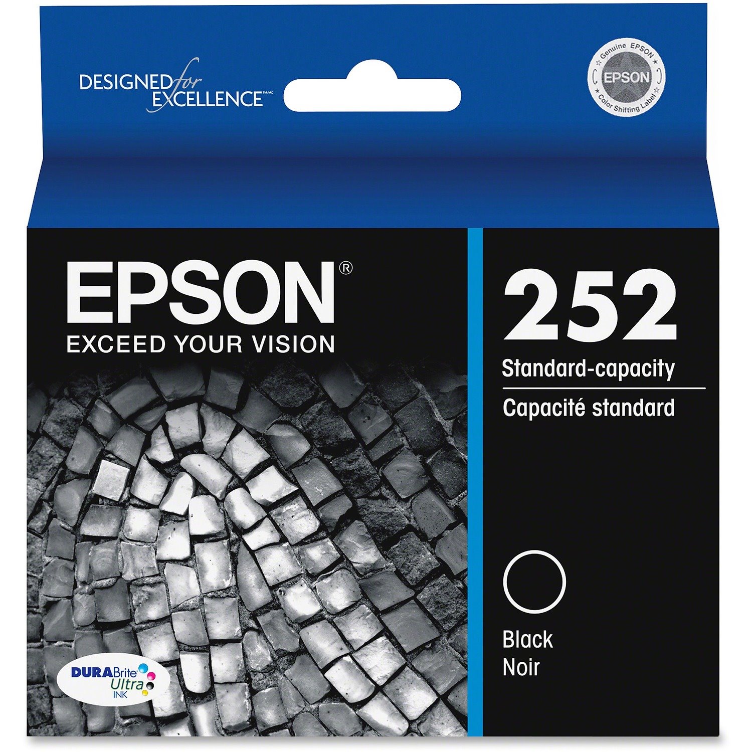 Epson DURABrite Ultra T252120 Original Standard Yield Inkjet Ink Cartridge - Black - 1 Each