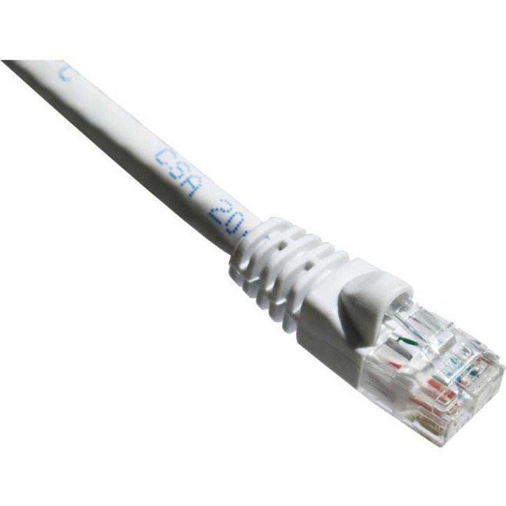 Axiom 4FT CAT6A 650mhz Patch Cable Molded Boot (White)