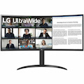 LG Ultrawide 34WR55QC-B 34" Class UW-QHD Curved Screen LCD Monitor - 21:9