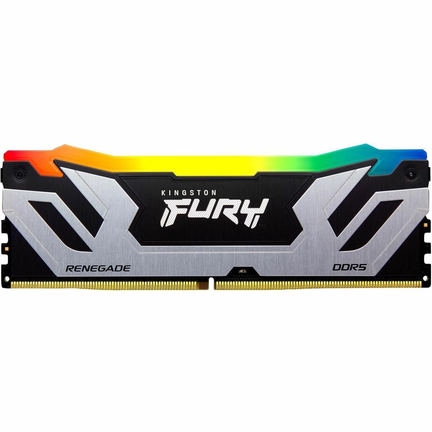 Kingston FURY Renegade RAM Module - 24 GB - RGB - DDR5-8400/PC5-67200 DDR5 SDRAM - 8400 MHz Single-rank Memory - CL40 - 1.45 V