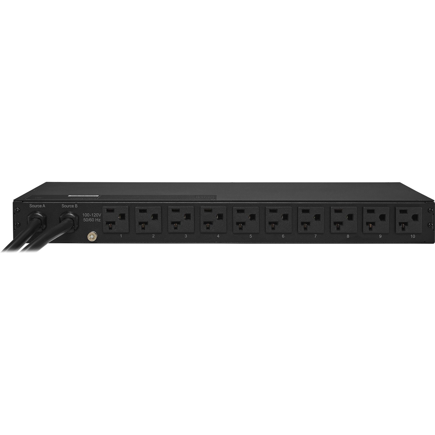 CyberPower PDU20M10AT 100 - 120 VAC 20A Metered ATS PDU