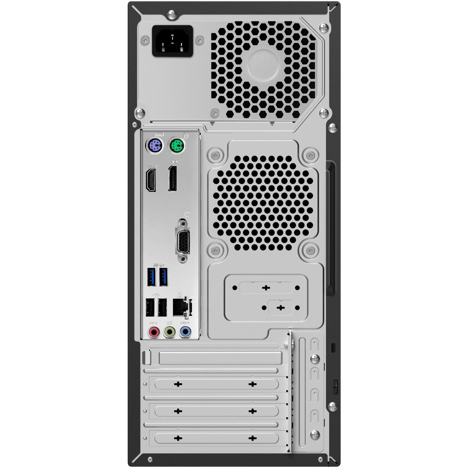 Asus S501MD-DB504 Desktop Computer - Intel Core i5 12th Gen i5-12400 Hexa-core (6 Core) 2.50 GHz - 16 GB RAM DDR4 SDRAM - 512 GB M.2 PCI Express NVMe 3.0 SSD - Tower - Black