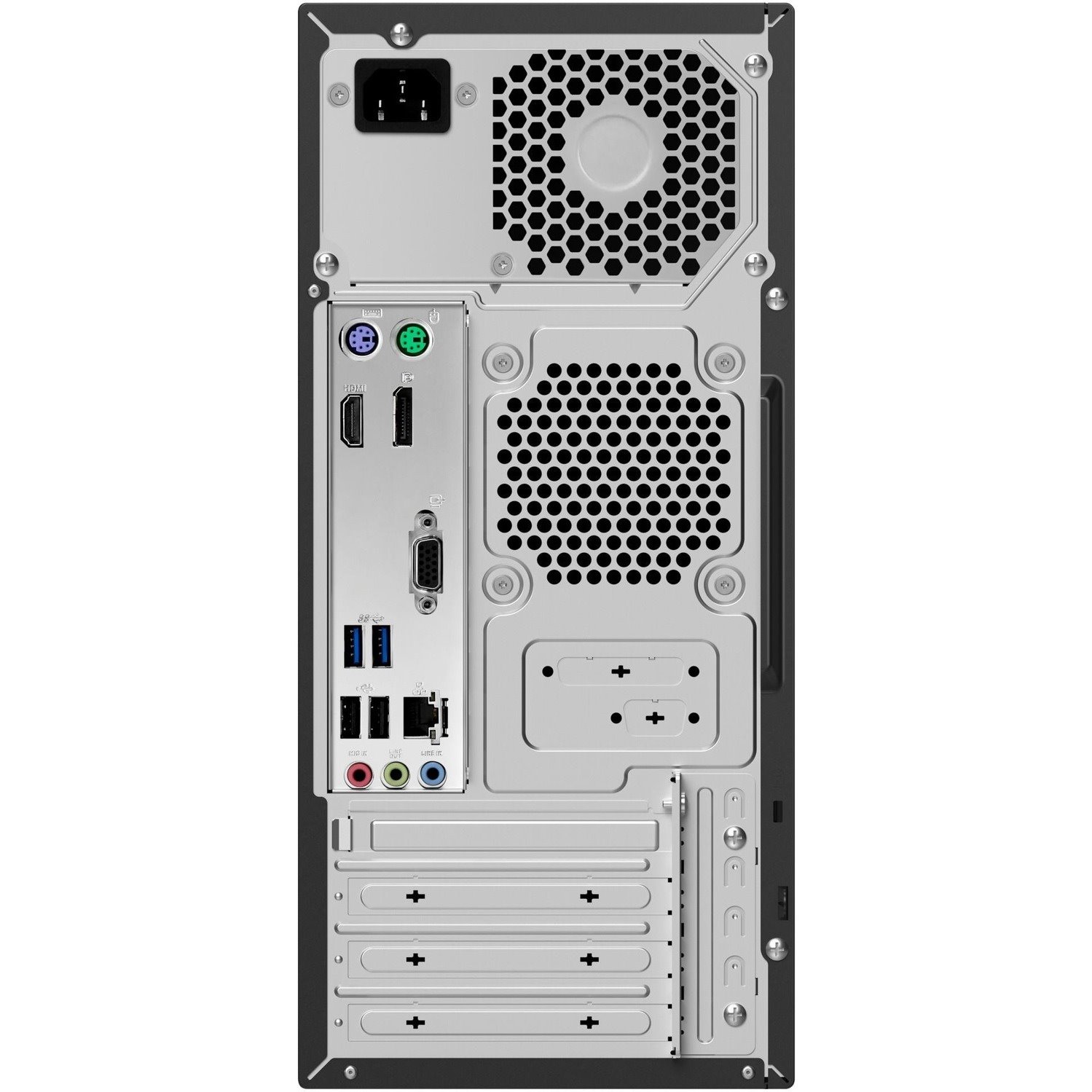 Asus S501MD S501MD-DB504 Desktop Computer - Intel Core i5 12th Gen i5-12400 - 16 GB - 512 GB SSD - Tower - Black