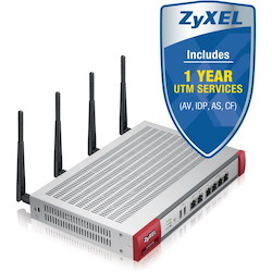 ZyXEL USG60W Next-Generation USG 11n Firewall, With 1 Year UTM Services