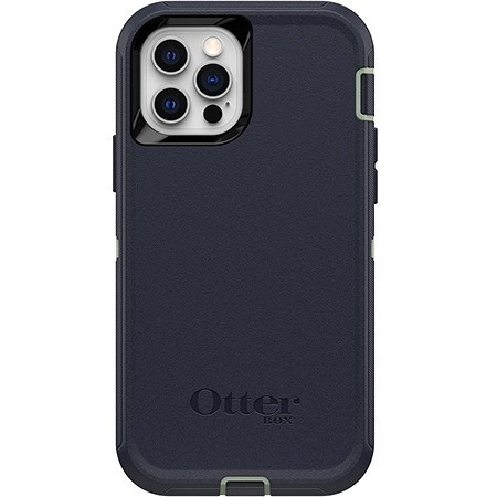 OtterBox Defender Rugged Carrying Case (Holster) Apple iPhone 12, iPhone 12 Pro Smartphone - Varsity Blue