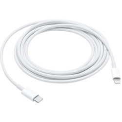 Apple 2 m Lightning/USB-C Data Transfer Cable for iPhone, iPad, iPad Air, iPad mini, iPad Pro, MacBook Pro, MacBook Air, iMac Pro, iMac, iPod touch, iPod nano, ...
