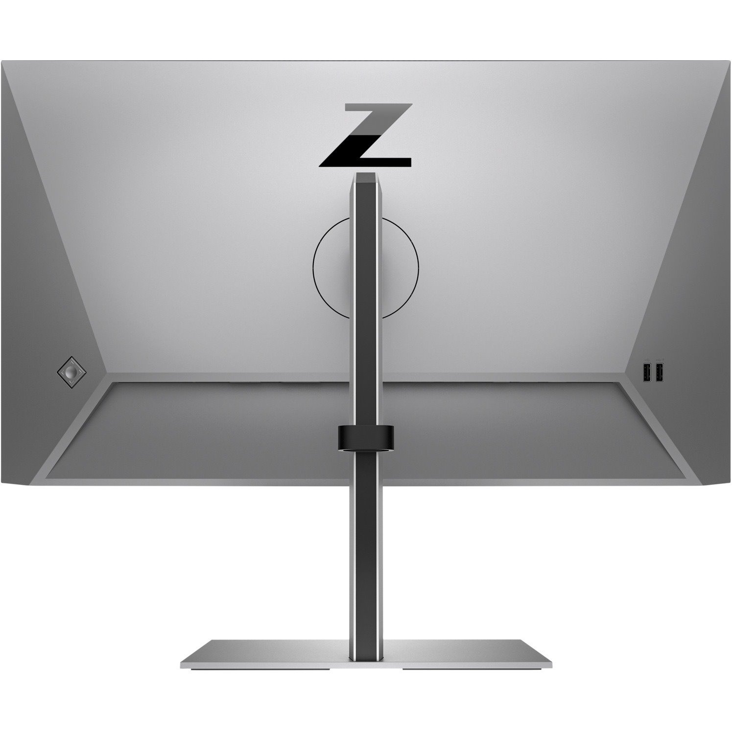 HP Z24q 24" Class WQHD LCD Monitor - Black, Silver