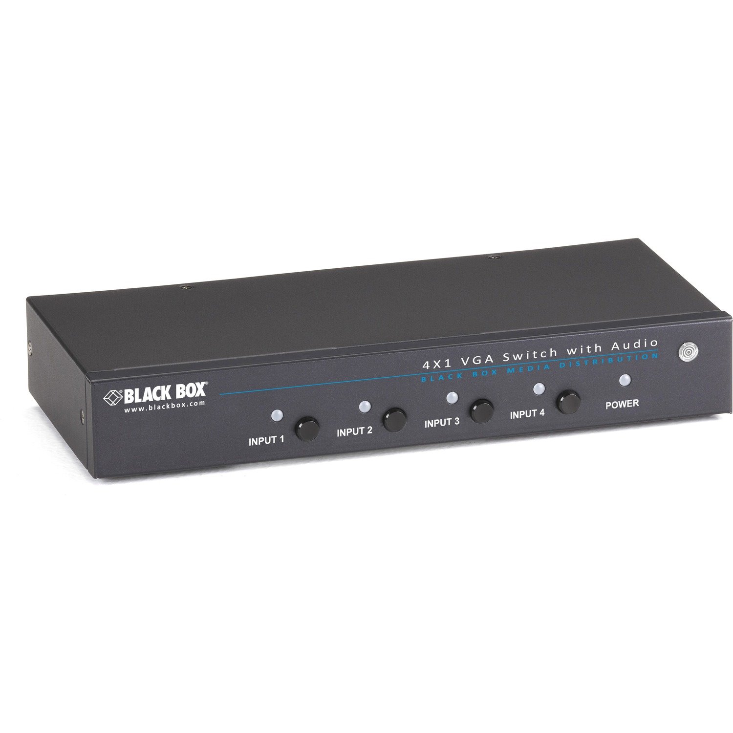 Black Box 4 x 1 VGA Switch With Serial And Audio