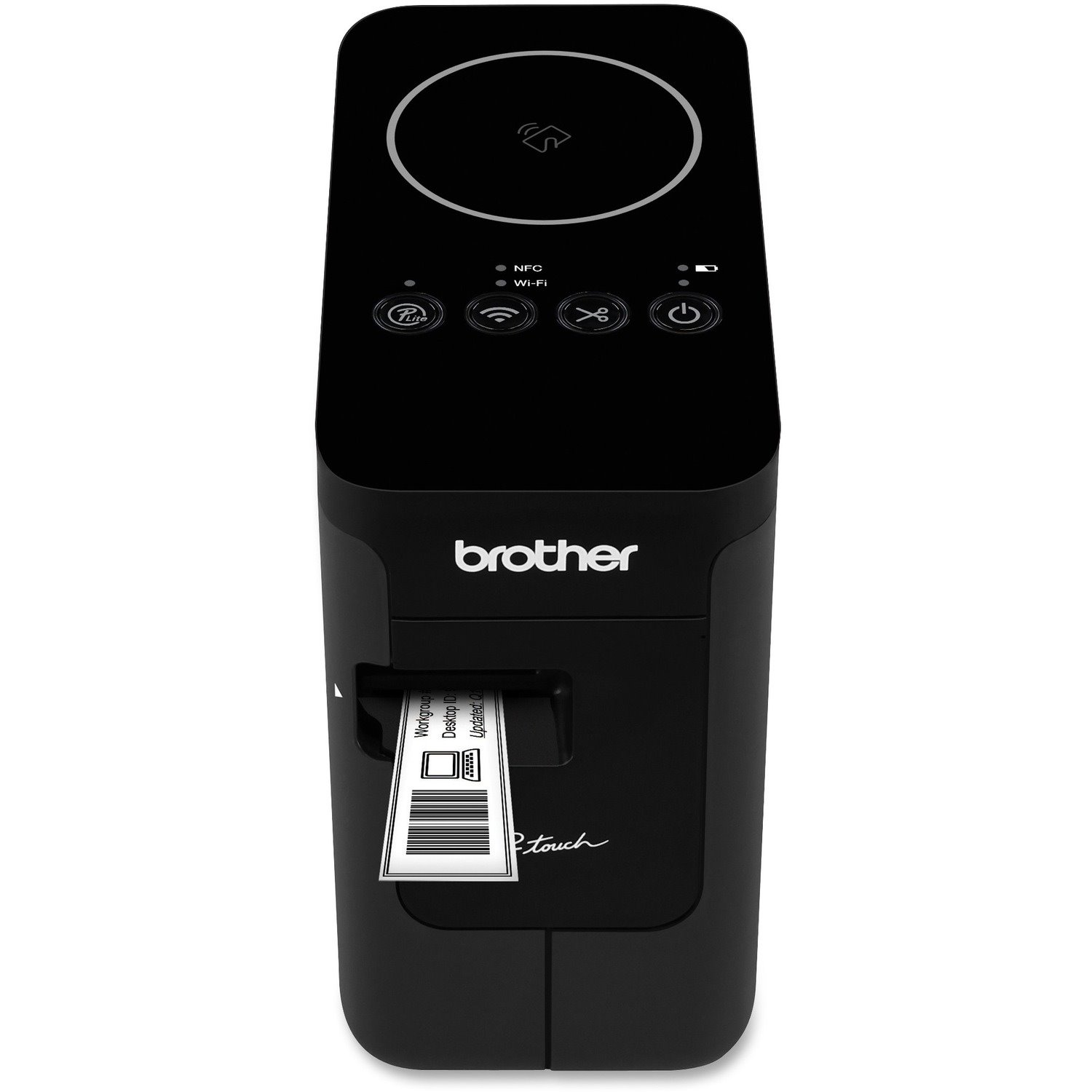 Brother P-touch PT-P750w Desktop Thermal Transfer Printer - Color - Label Print - USB - Wireless LAN - With Cutter