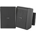Bosch 2-way Outdoor Wall Mountable Speaker - 75 W RMS - Black