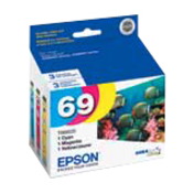 Epson DURABrite T069520 Original Inkjet Ink Cartridge - Cyan, Magenta, Yellow - 4 Pack