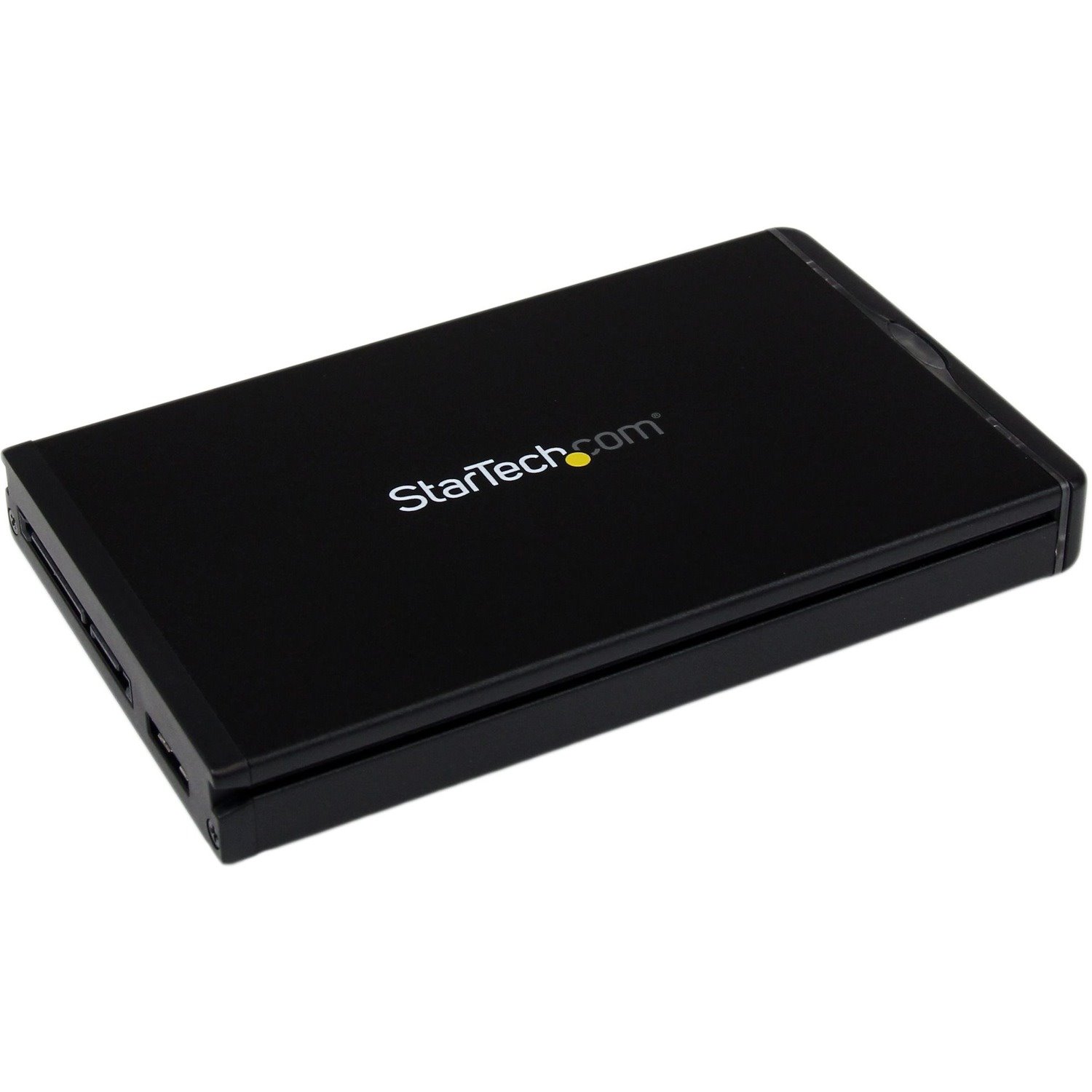 StarTech.com Drive Enclosure SATA/600 - USB 3.0 Micro-B Host Interface - UASP Support Internal/External - Black