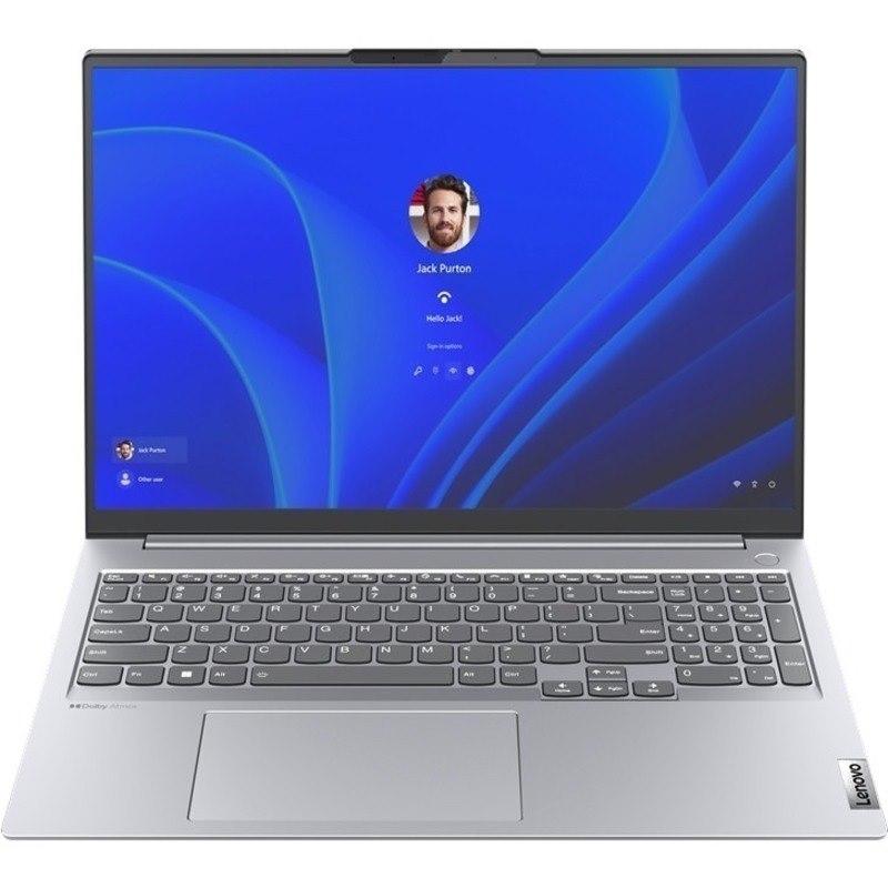 Lenovo ThinkBook 16 G4+ IAP 21CY000EUK 40.6 cm (16") Notebook - WUXGA - Intel Core i7 12th Gen i7-1255U - 16 GB - 512 GB SSD - Arctic Gray