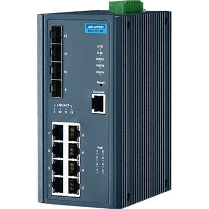 Advantech EKI-7712E-4FPI Ethernet Switch