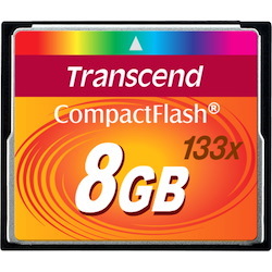 Transcend 8GB Compact Flash Card (133x)