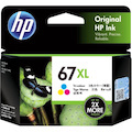 HP 67XL Original Inkjet Ink Cartridge - Tri-colour Pack