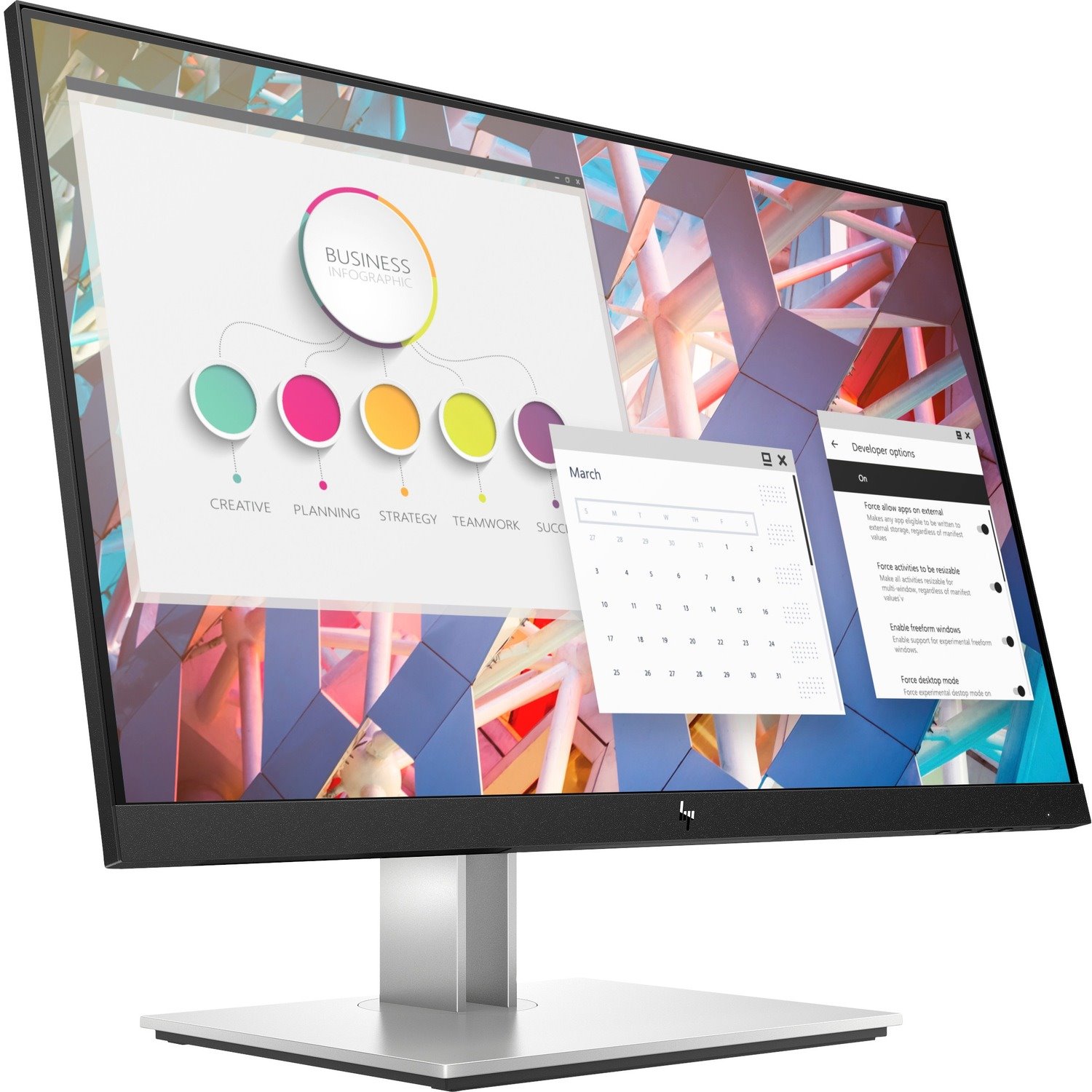 HP E24 G4 24" Class Full HD LED Monitor - 16:9