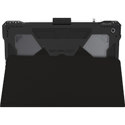 MAXCases Extreme Folio-X Rugged Carrying Case (Folio) for 25.9 cm (10.2") Apple iPad (7th Generation) Tablet - Black, Clear