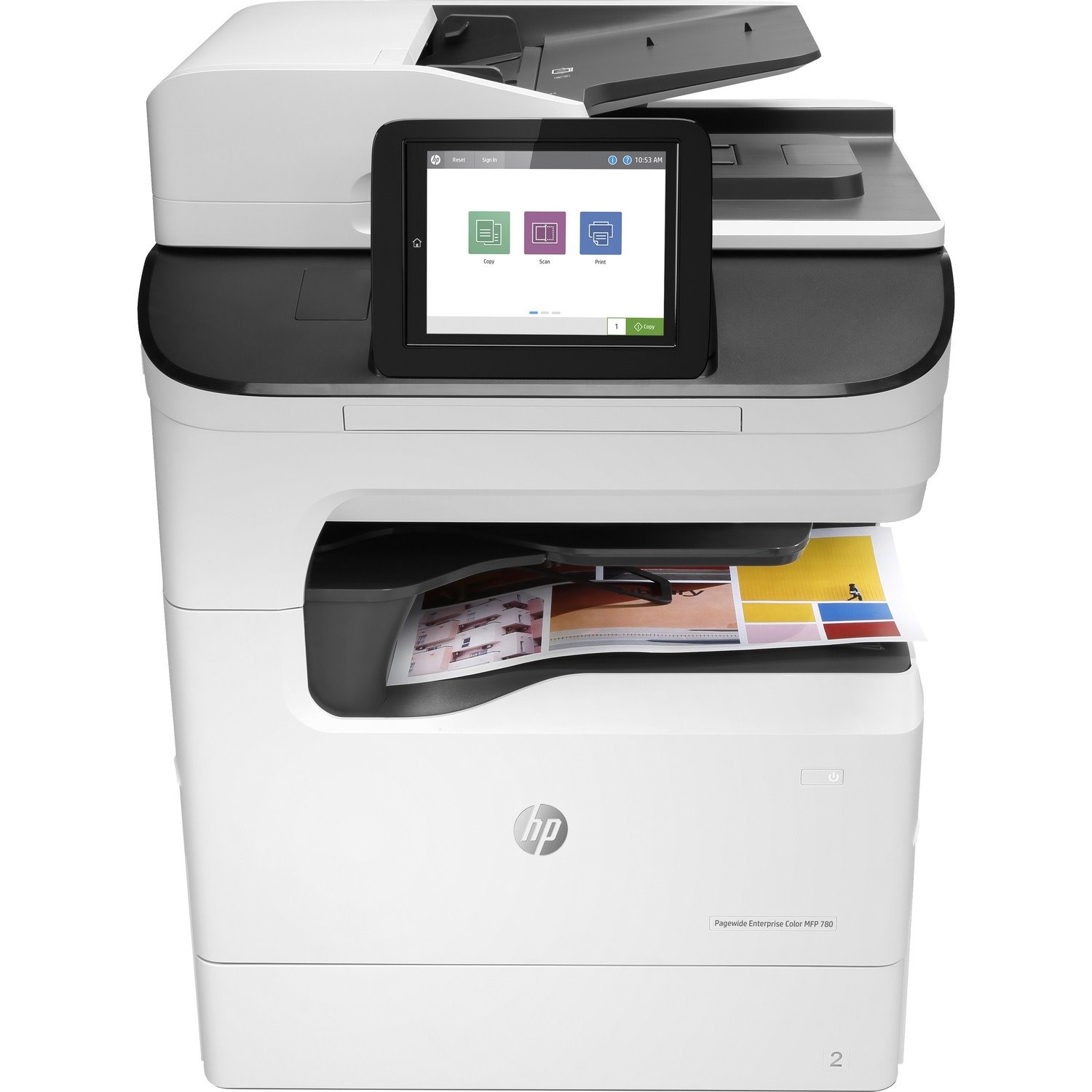 HP PageWide Enterprise 780dns Page Wide Array Multifunction Printer - Colour