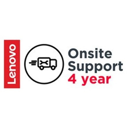 Lenovo Onsite Support (Add-On) - 4 Year - Warranty