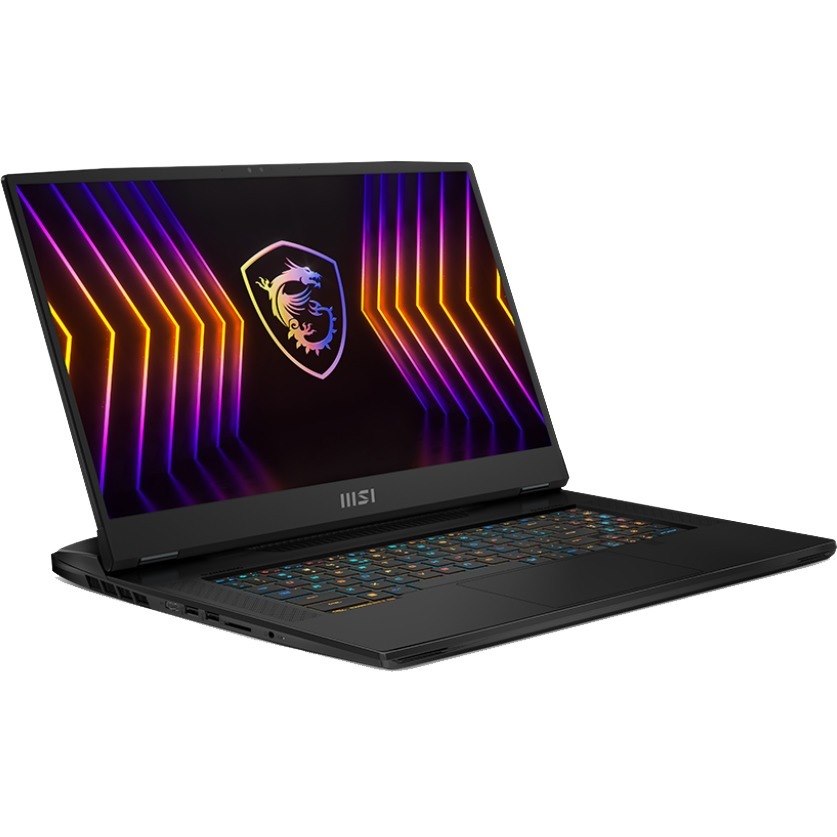 MSI Titan GT77 Titan GT77 12UHS-063 17.3" Gaming Notebook - 4K UHD - 3840 x 2160 - Intel Core i9 12th Gen i9-12900HX Hexadeca-core (16 Core) 1.50 GHz - 128 GB Total RAM - 4 TB SSD - Core Black