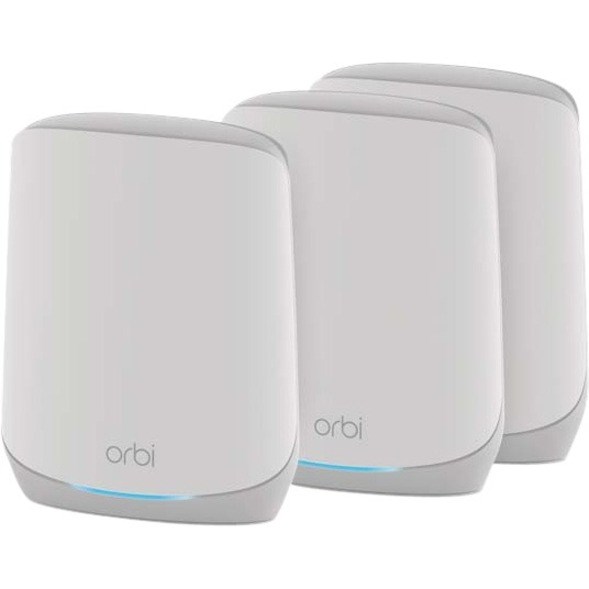 Netgear Orbi RBK763 Wi-Fi 6 IEEE 802.11ax Ethernet Wireless Router