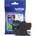 Brother LC3013C Original High Yield Inkjet Ink Cartridge - Single Pack - Cyan - 1 Each