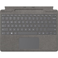 Microsoft Signature Keyboard/Cover Case for 13" Microsoft Surface Pro 8, Surface Pro X Tablet - Platinum