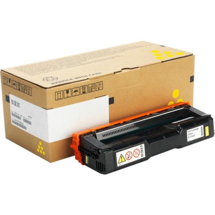 Ricoh Original High Yield Laser Toner Cartridge - Yellow Pack