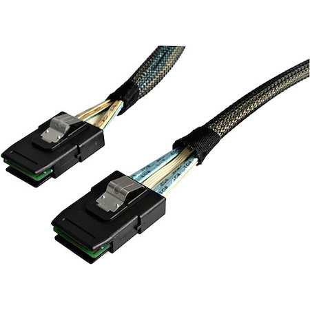 StarTech.com 50cm Internal Mini-SAS Cable SFF-8087 To SFF-8087 & Sideband - Serial Attached SCSI (SAS) internal cable - with Sidebands - 4-Lane - 36 pin 4i Mini MultiLane - 36 pin 4i Mini MultiLane - 50 cm