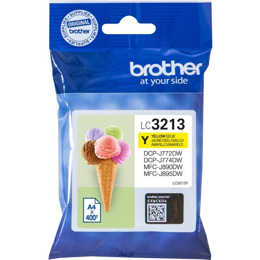 Brother LC3213Y Original High Yield Inkjet Ink Cartridge - Yellow - 1 Pack