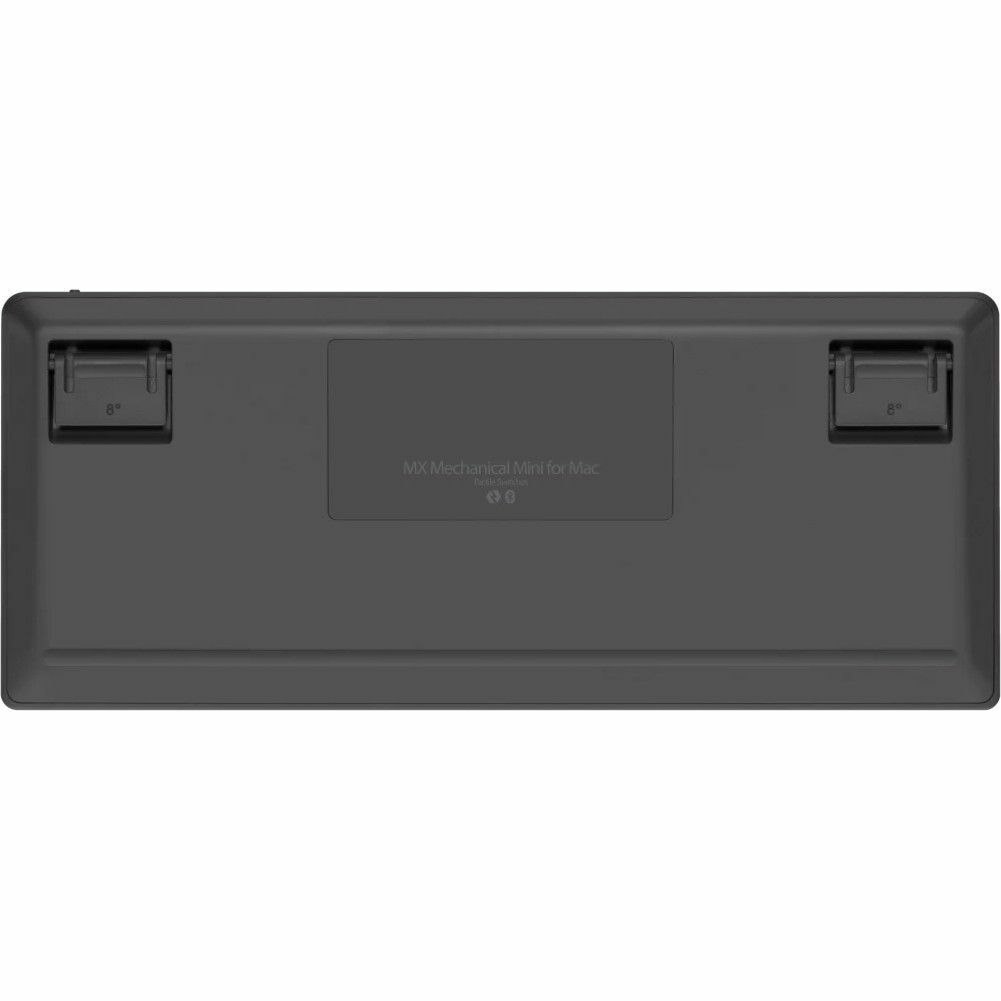 Logitech MX Mechanical Mini for Mac Keyboard - Wireless Connectivity - English - Pale Gray
