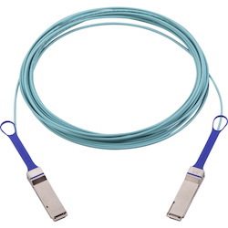 Mellanox Technologies Mfa1a00-C015 Linkx 100Gb/S Vcsel-Based Active Optical Cables - Infiniband Cable - QSFP To QSFP - 16.4 FT - Fiber Optic - Sff-8665/Ieee 802.3Bm - Active