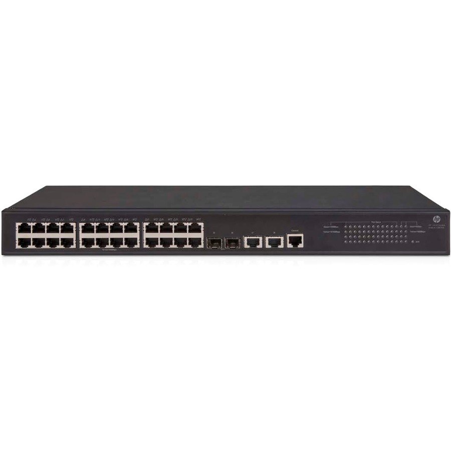 HPE FlexNetwork 5130 EI 5130 24G 2SFP+ 2XGT EI 24 Ports Manageable Layer 3 Switch - Gigabit Ethernet, 10 Gigabit Ethernet - 10GBase-T, 10GBase-X, 10/100/1000Base-TX