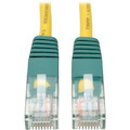 Eaton Tripp Lite Series Cat5e 350 MHz Crossover Molded (UTP) Ethernet Cable (RJ45 M/M), PoE - Yellow, 25 ft. (7.62 m)