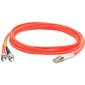 AddOn ADD-ST-LC-50M6MMF Fiber Optic Duplex Network Patch Cable