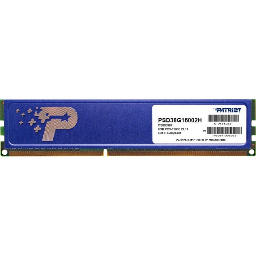 Patriot Memory Signature 8GB DDR3 SDRAM Memory Module