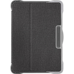Brenthaven Edge Folio Rugged Carrying Case (Folio) for 10.2" Apple iPad (9th Generation), iPad (7th Generation), iPad (8th Generation) Tablet - Gray