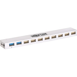 Tripp Lite by Eaton 10-Port USB 3.x (5Gbps) / USB 2.0 Combo Hub - USB Charging, 2 USB 3.x & 8 USB 2.0 Ports