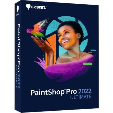 Corel PaintShop Pro 2022 Ultimate - Box Pack - 1 User - Mini Box Packing