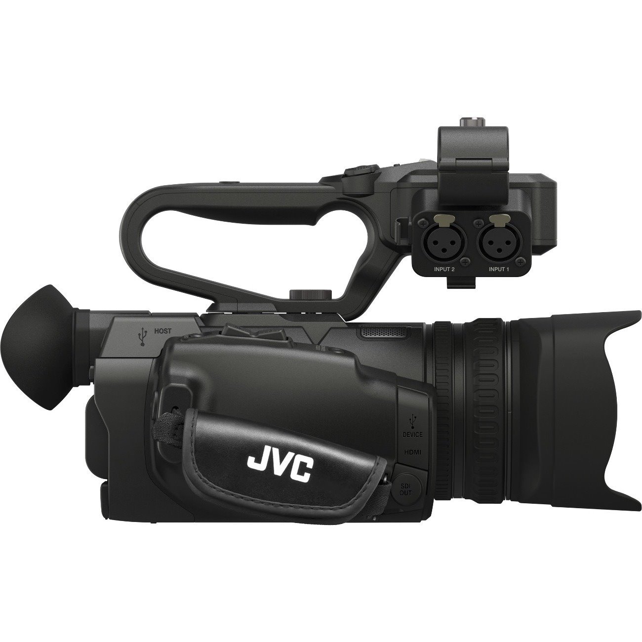 JVC GY-HM180U 4KCam Compact Handheld Camcorder with Integrated 12x Lens