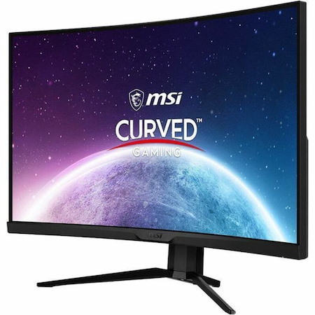 MSI MAG325CQRXF 32" Class WQHD Curved Screen Gaming LCD Monitor - 16:9 - Metallic Black