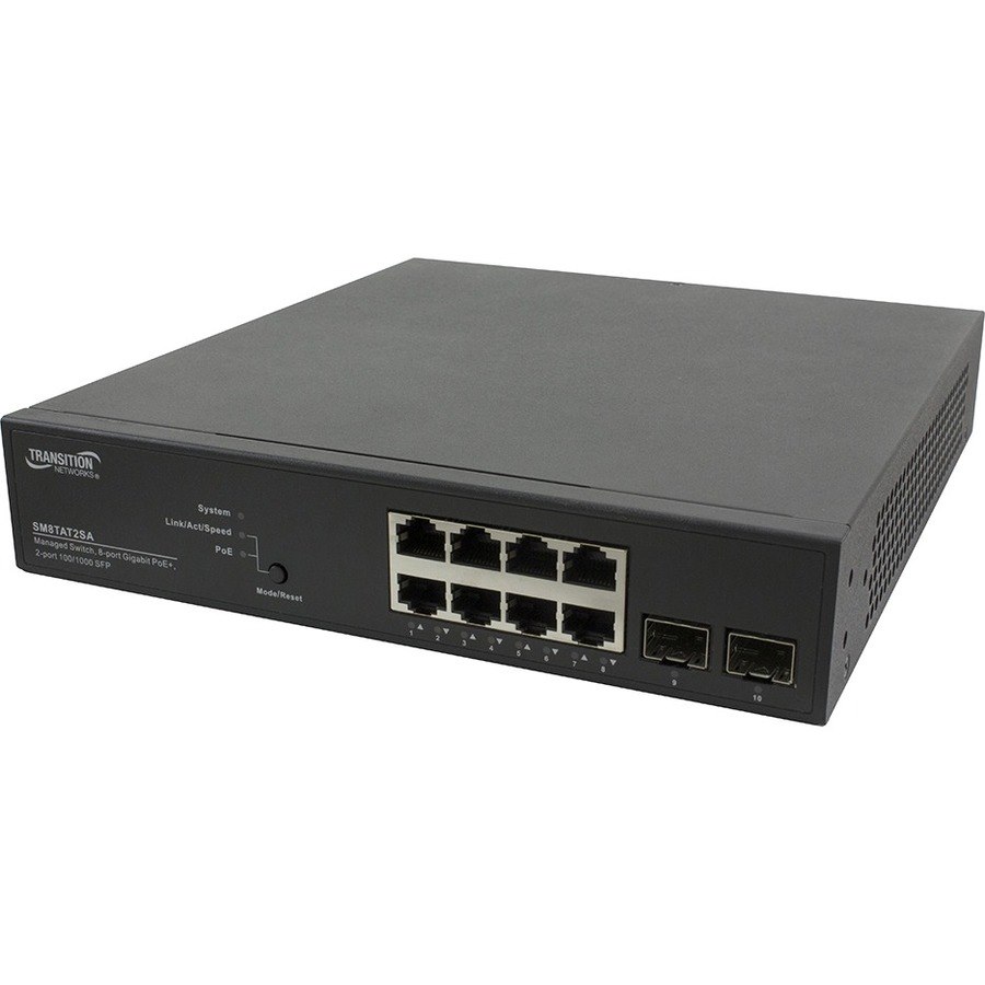 Transition Networks Smart Managed PoE+ Switch
