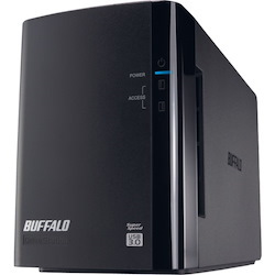 BUFFALO DriveStation Duo USB 3.0 2-Drive 4 TB Desktop DAS (HD-WH4TU3R1)
