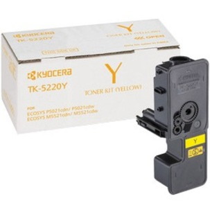 Kyocera TK-5220Y Laser Toner Cartridge - Yellow Pack