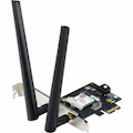 Asus PCE-AXE5400 IEEE 802.11ax Bluetooth 5.2 Tri Band Wi-Fi/Bluetooth Combo Adapter for Computer