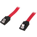 Rosewill RCAB-11050 18" SATA III Red Flat Cable w/ Locking Latch