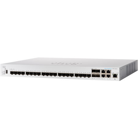 Cisco Business 350 CBS350-24XS 4 Ports Manageable Ethernet Switch - 10 Gigabit Ethernet - 10GBase-T, 10GBase-X