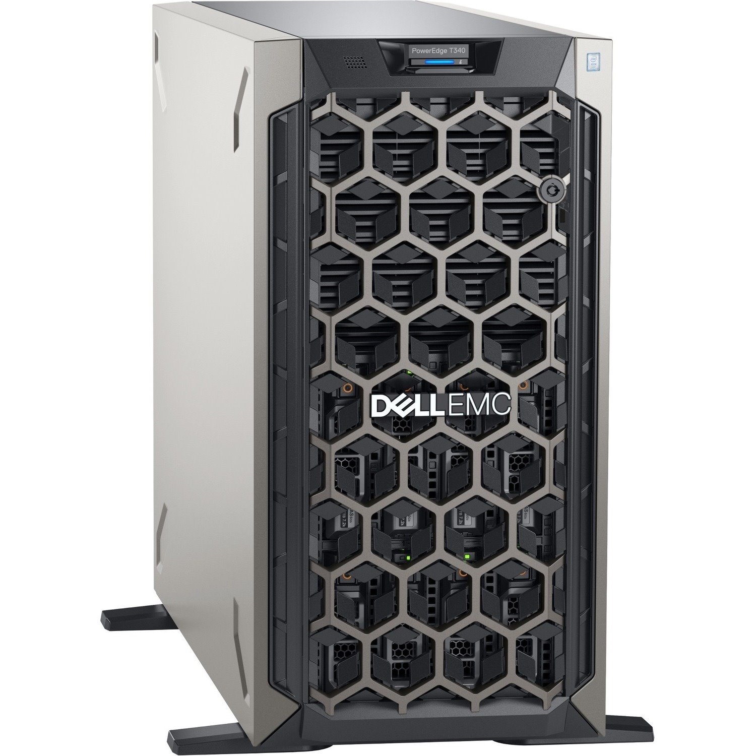 Dell EMC PowerEdge T340 Tower Server - 1 x Intel Xeon E-2224 3.40 GHz - 8 GB RAM - 1 TB HDD - (1 x 1TB) HDD Configuration - Serial ATA/600, 12Gb/s SAS Controller