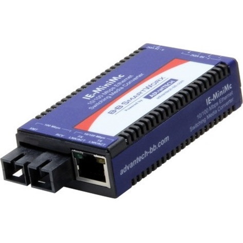 Advantech Industrial Grade 10/100 Mbps Miniature Media Converter